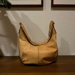 TOD'S TAN LEATHER BAG HANDBAG MADE IN ITALY